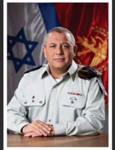  رئيس أركان جيش الدفاع الإسرائيلي الجديد غادي ايزنكوت